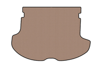 Infiniti FX 2003-2008 Gummimatte für Kofferraum Carsuit (Beige) Foto 1
