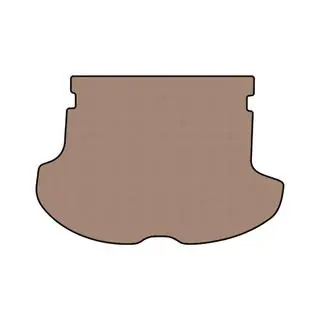 Gummimatte für Kofferraum Carsuit (Beige) Foto 1