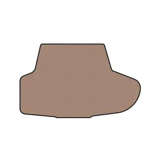 Gummimatte für Kofferraum Carsuit (SD, beige) Foto 1