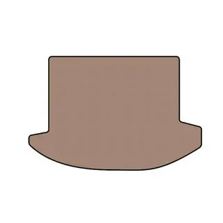 Gummimatte für Kofferraum Carsuit (2006-2012, 2 Reihen, 7-Sitzer, beige) Foto 1