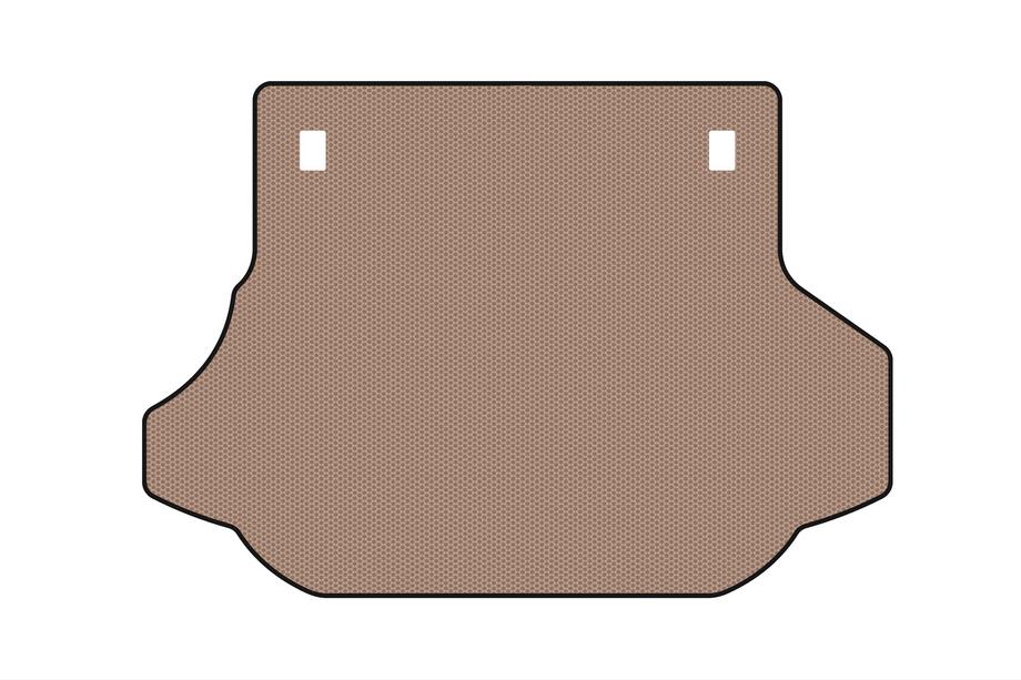 Kia Carens 1999-2012 Gummimatte für Kofferraum Carsuit (Beige) Foto 1