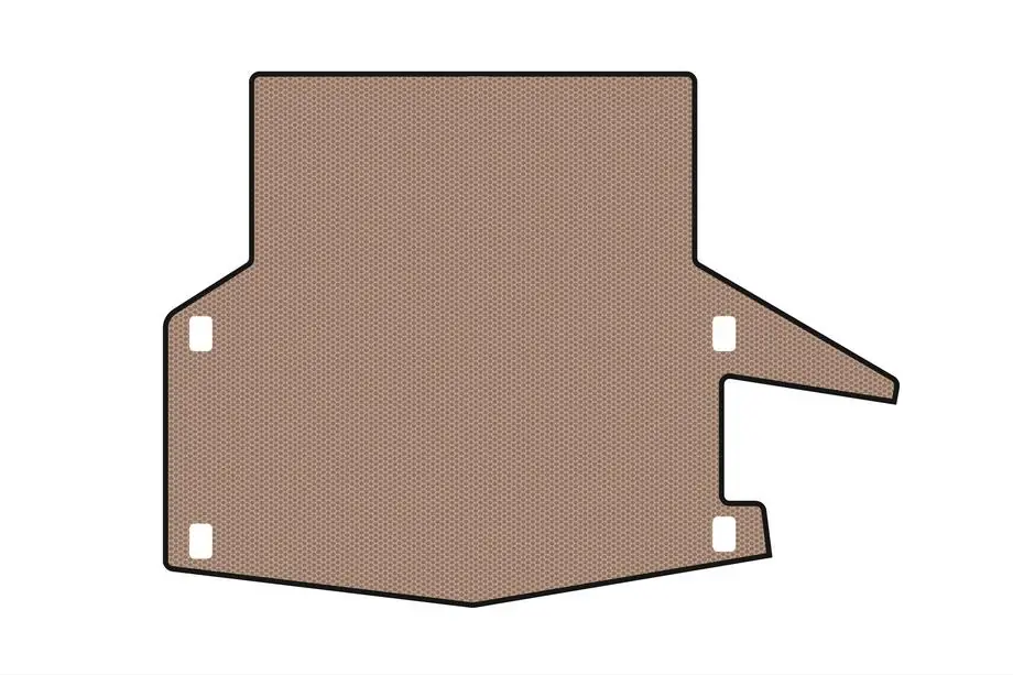 Lexus IS 2005-2013 Gummimatte für Kofferraum Carsuit (SD, Kein Allrad, Beige) Image