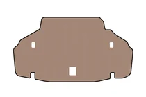 Lexus LS 2007-2017 Gummimatte für Kofferraum Carsuit (2007-2010, SD, Langversion, beige) Foto 1