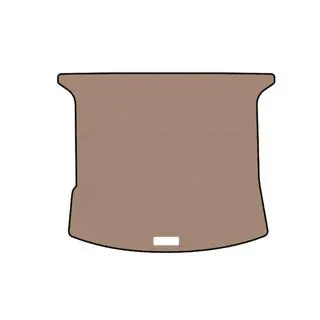 Gummimatte für Kofferraum Carsuit (2 Reihen, 7-Sitzer, beige) Foto 1