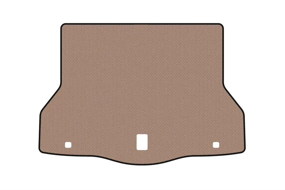 Mercedes CLA C117 2013-2019 Gummimatte für Kofferraum Carsuit (SD, beige) Foto 1