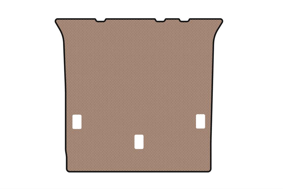 Mercedes G class W463 1990-2018 Gummimatte für Kofferraum Carsuit (2012-2015, 5-türig, beige) Image