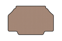 Mercedes SL R231 2012-2020 Gummimatte für Kofferraum Carsuit (2016-2020, Cabriolet, beige) Foto 1