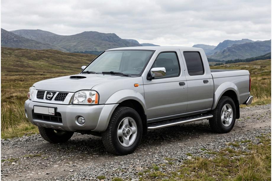 Nissan NP300 1999-2015 Trittbretter Maydos V1 (2 Stk., Aluminium & Edelstahl) Image