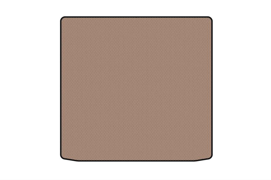 Mitsubishi Grandis 2003-2011 Gummimatte für Kofferraum Carsuit (2 Reihen, beige) Image