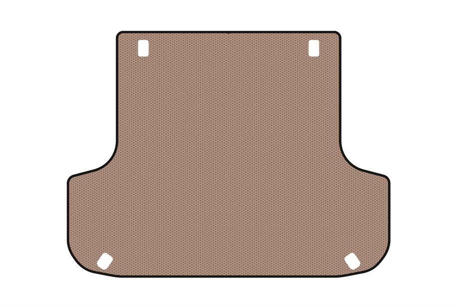 Mitsubishi Pajero Sport 1996-2007 Gummimatte für Kofferraum Carsuit (Beige) Foto 1