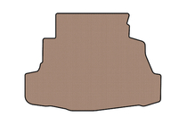 Nissan Primera P12 2002–2007 Gummimatte für Kofferraum Carsuit (SD, beige) Foto 1