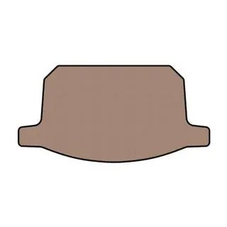 Gummimatte für Kofferraum Carsuit (Hybrid, beige) Foto 1