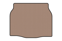 Nissan Tiida 2011-2014 Gummimatte für Kofferraum Carsuit (HB, beige) Foto 1