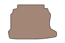 Opel Astra G classic 1998-2012 Gummimatte für Kofferraum Carsuit (SD, beige) Foto 1