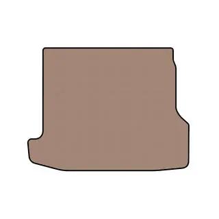 Gummimatte für Kofferraum Carsuit (5-türig, beige)