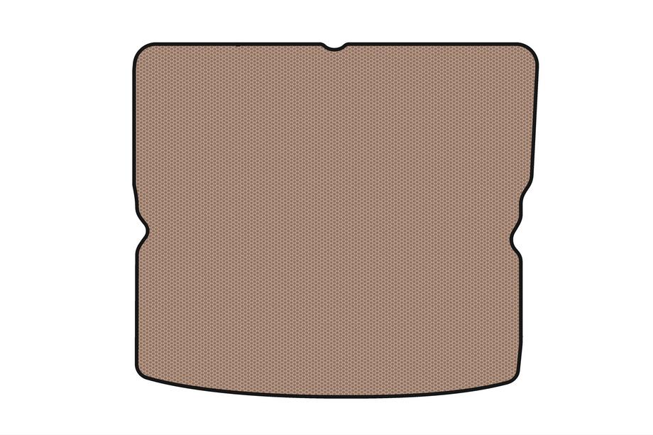 Opel Zafira B 2005–2011 Gummimatte für Kofferraum Carsuit (mit Abdeckung der 3. Sitzreihe, beige) Image