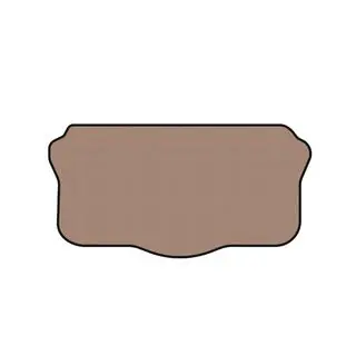 Gummimatte für Kofferraum Carsuit (HB, beige)