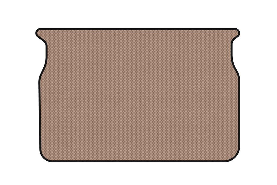 Peugeot 208 2012-2019 Gummimatte für Kofferraum Carsuit (Schrägheck, 5-türig, beige) Foto 1