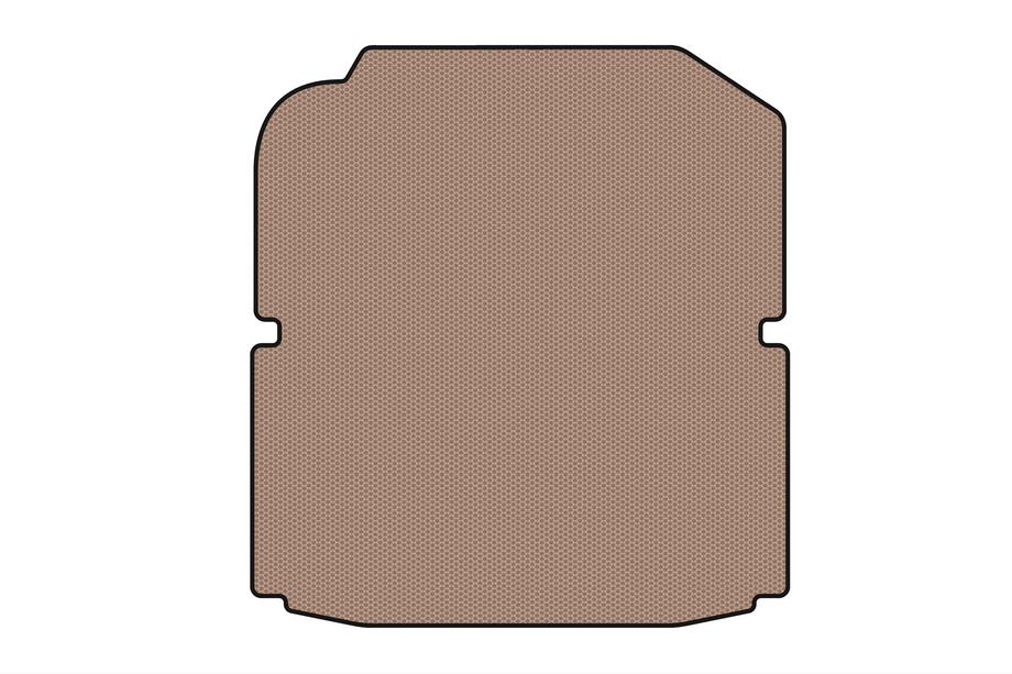 Peugeot 607 1999-2010 Gummimatte für Kofferraum Carsuit (SD, beige) Image