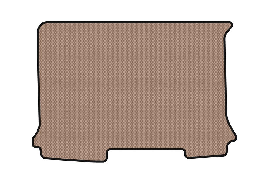 Peugeot Partner 1996-2008 Gummimatte für Kofferraum Carsuit (Beige) Image