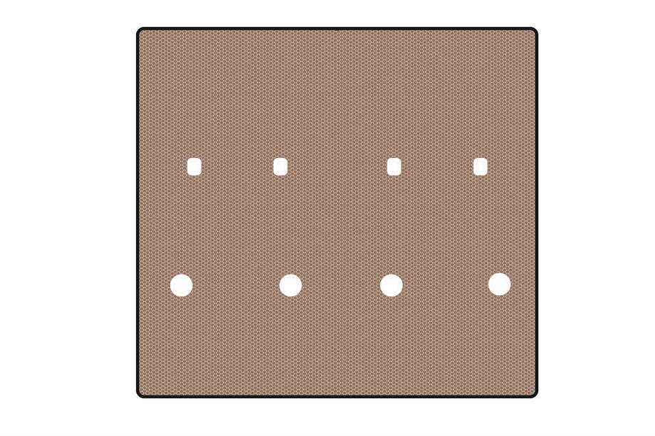 Peugeot Partner/Rifter 2019- Gummimatte für Kofferraum Carsuit (Langer Radstand, beige) Image