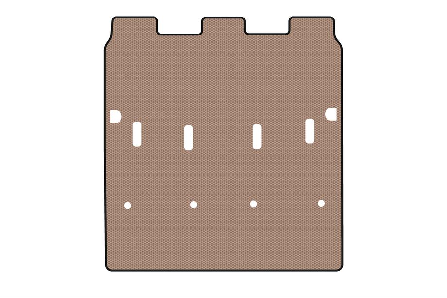 Peugeot Partner/Rifter 2019- Gummimatte für Kofferraum Carsuit (7-Sitzer/Langer Radstand, beige) Image