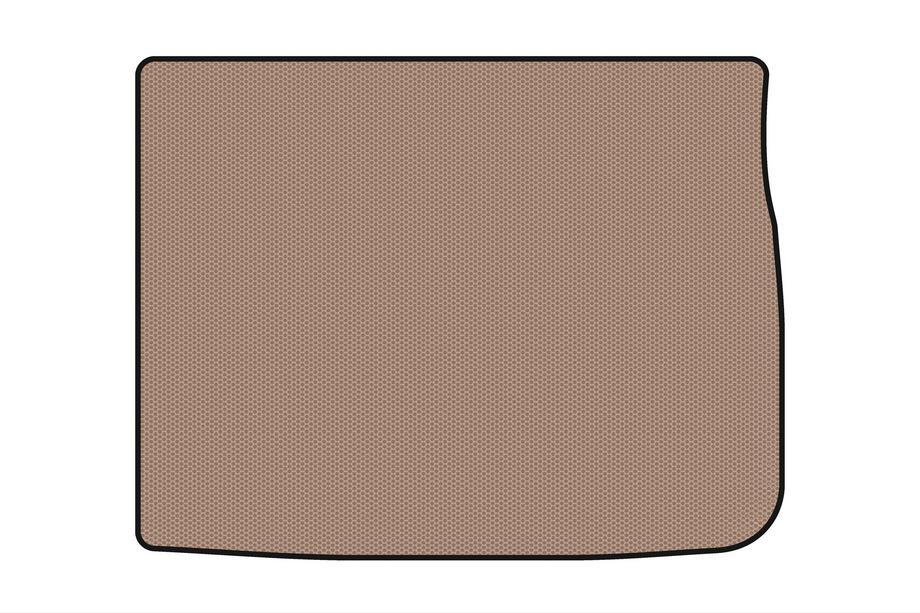 Renault Scenic/Grand 2003-2009 Gummimatte für Kofferraum Carsuit (Beige) Foto 1