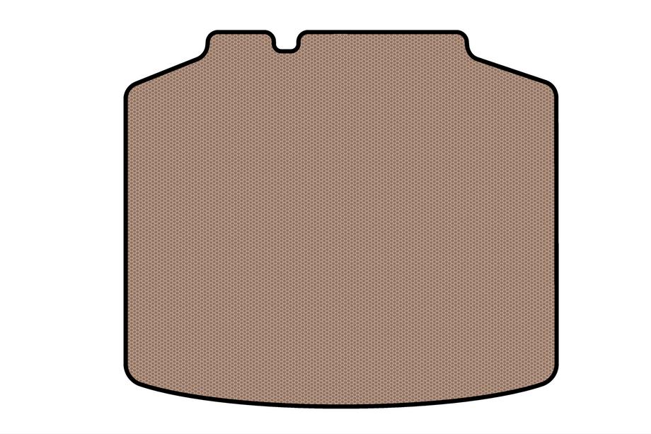 Skoda Scala 2018- Gummimatte für Kofferraum Carsuit (HB, beige) Image
