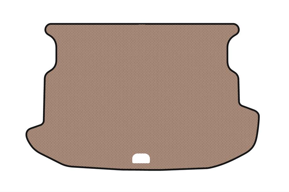 SsangYong Korando 2010-2019 Gummimatte für Kofferraum Carsuit (2010-2016, beige) Image