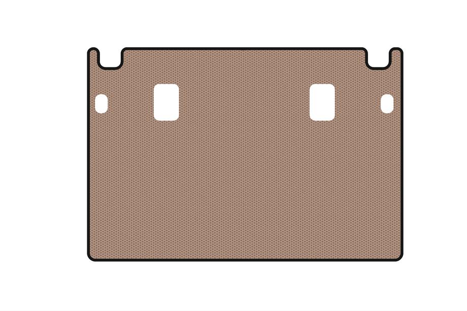 Toyota 4Runner 2009-2024 Gummimatte für Kofferraum Carsuit (2014-2024, 7-Sitzer, beige) Image