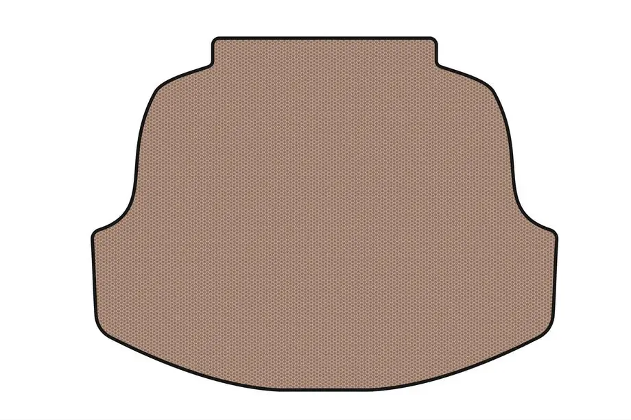 Toyota Corolla 2019- Gummimatte für Kofferraum Carsuit (SD, beige) Foto 1