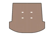 Toyota Fortuner 2006-2015 Gummimatte für Kofferraum Carsuit (Beige) Foto 1