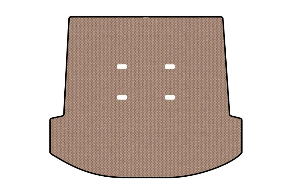 Toyota Fortuner 2006-2015 Gummimatte für Kofferraum Carsuit (Beige) Image