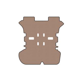 Gummimatte für Kofferraum Carsuit (Beige) Toyota Previa 2000-2006 Foto 1