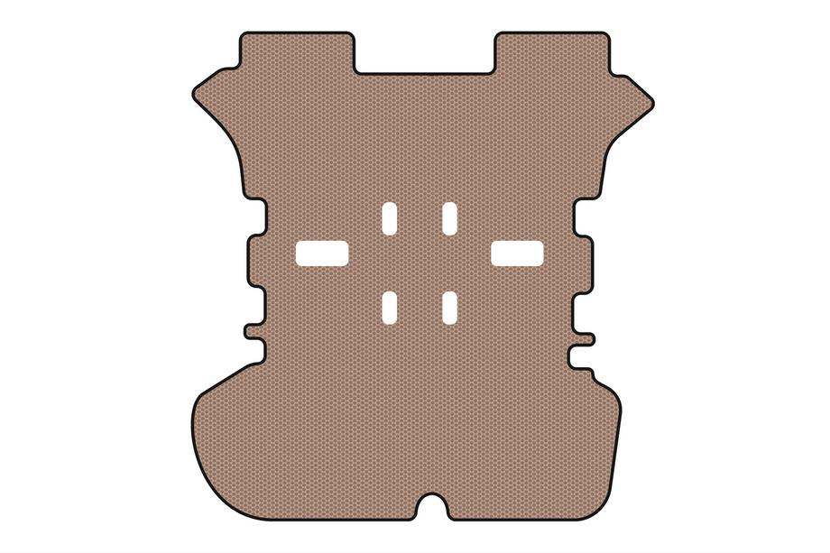 Toyota Previa 2000-2006 Gummimatte für Kofferraum Carsuit (Beige) Image
