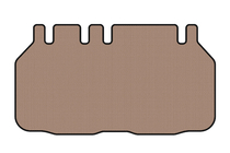 Toyota Previa 2006-2019 Gummimatte für Kofferraum Carsuit (6-Sitzer, beige) Foto 1