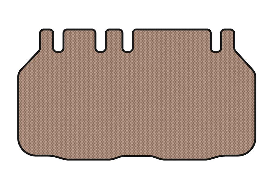 Toyota Previa 2006-2019 Gummimatte für Kofferraum Carsuit (6-Sitzer, beige) Image