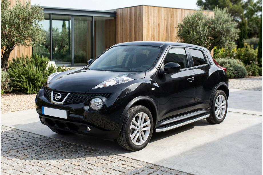 Nissan Juke 2010-2019 Seitenschweller Tayga Grey (2 Stk., Aluminium) Image