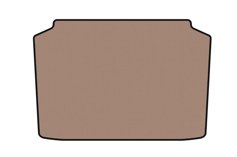 Volkswagen Polo 2001-2009 Gummimatte für Kofferraum Carsuit (HB, 3/5-türig, beige) Image