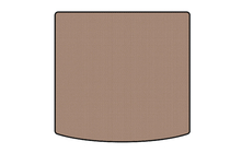 Volkswagen Touran 2015- Gummimatte für Kofferraum Carsuit (5-Sitzer, beige) Foto 1