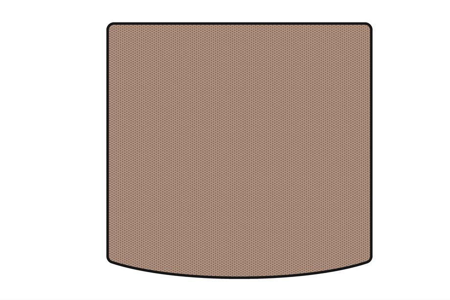 Volkswagen Touran 2015- Gummimatte für Kofferraum Carsuit (5-Sitzer, beige) Image