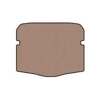 Gummimatte für Kofferraum Carsuit (Cabriolet, beige) Foto 1
