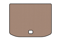 Audi A3 2012-2020 Gummimatte für Kofferraum Carsuit (Schrägheck, 5-türig, beige) Foto 1
