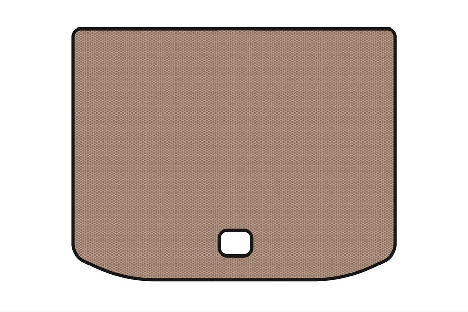 Audi A3 2012-2020 Gummimatte für Kofferraum Carsuit (Schrägheck, 5-türig, beige) Image