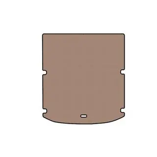 Gummi-Kofferraummatte Carsuit (Sedan/Sportback, beige) Foto 1