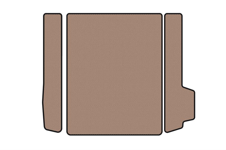 BMW X4 F26 2014-2018 Gummimatte für Kofferraum Carsuit V-1 (Beige) Foto 1