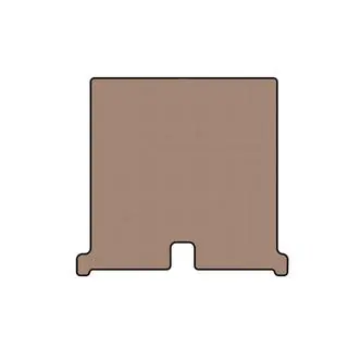 Gummimatte für Kofferraum Carsuit V-1 (Beige) Foto 1