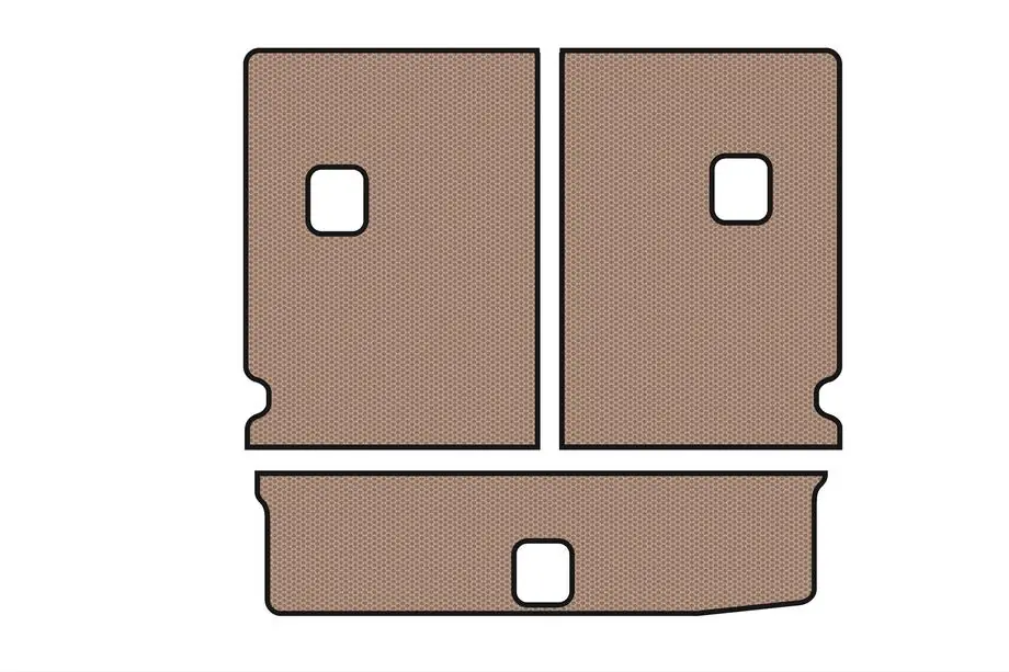 Chevrolet Orlando 2010-2018 Gummimatte für Kofferraum Carsuit V-1 (Beige) Foto 1
