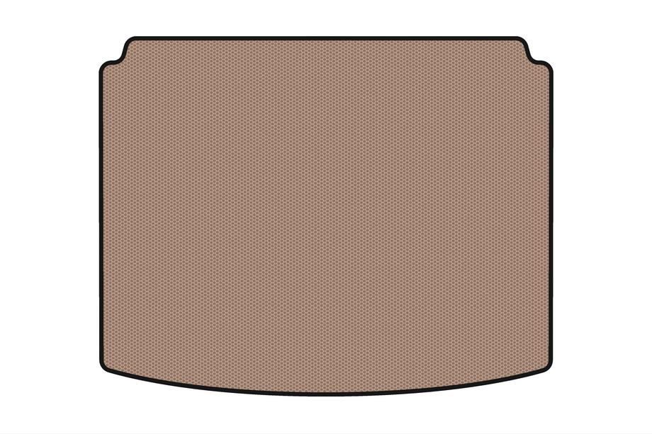 Citroen C-4 2004-2010 Gummimatte für Kofferraum Carsuit (SD, beige) Foto 1