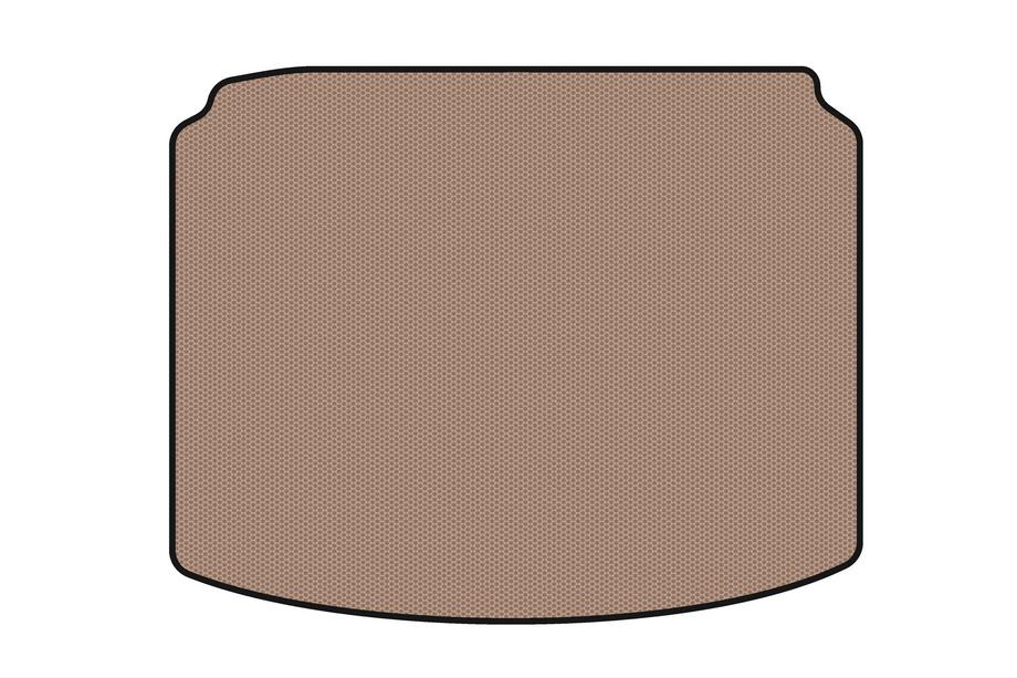 Citroen C-4 2004-2010 Gummimatte für Kofferraum Carsuit (HB, 5-türig, Facelift, beige) Image
